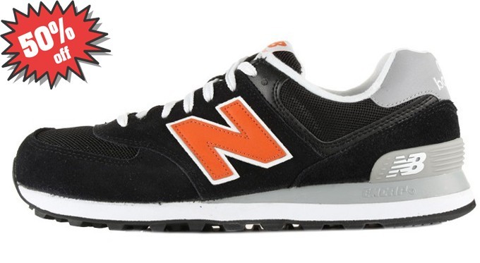 new balance noir et orange